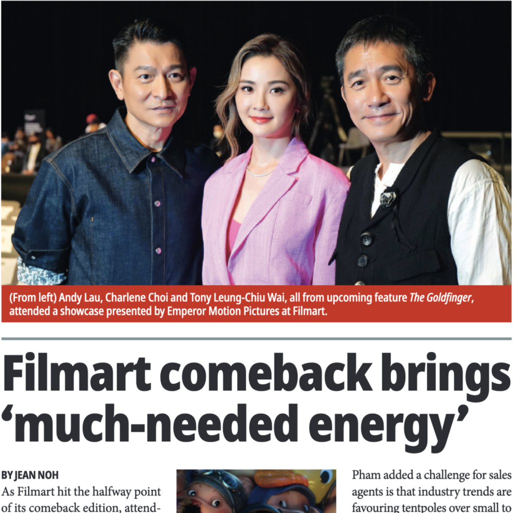 Filmart Comeback Brings Much-Needed Energy