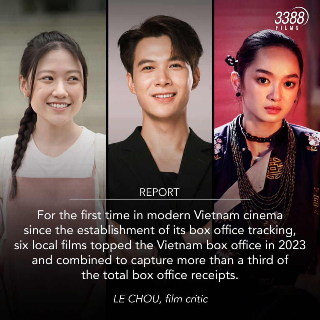 A Historical 2023 for Local Vietnam Films at the Domestic Box Office